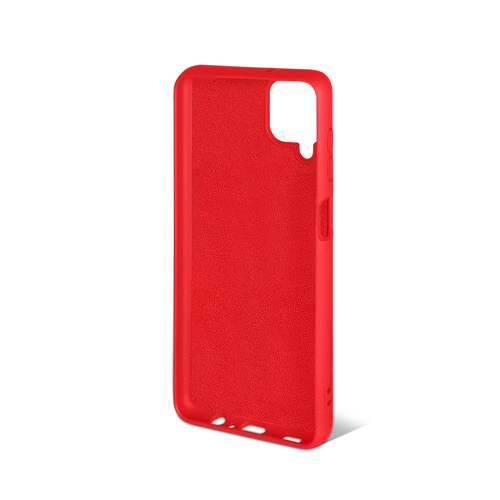 Накладка Samsung A22/M22/M32 красный DF Silicone Case без лого