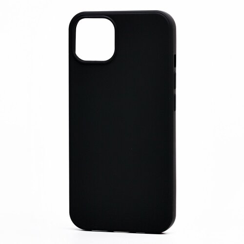 Накладка Apple iPhone 13 mini черный Silicone Case Full без лого - 3