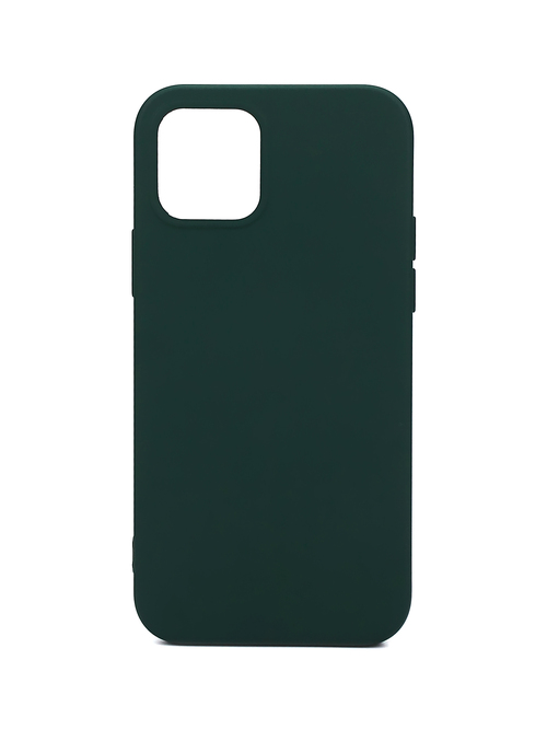 Накладка Apple iPhone 12 mini зеленый силикон Monarch Под оригинал без логотипа