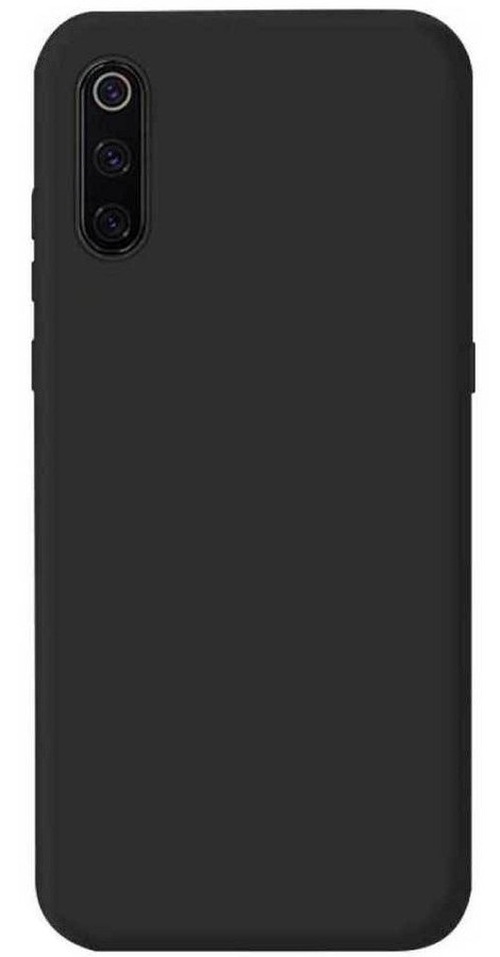 Накладка Xiaomi Redmi 9A черный матовый 1мм силикон