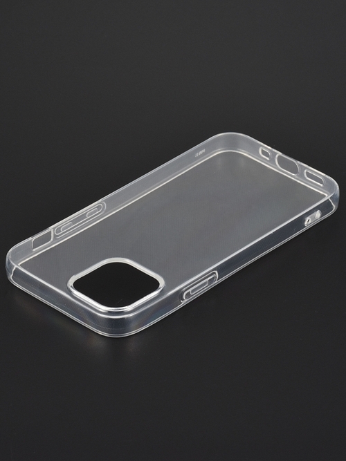 Накладка Apple iPhone 13 mini прозрачный 1мм силикон - 4