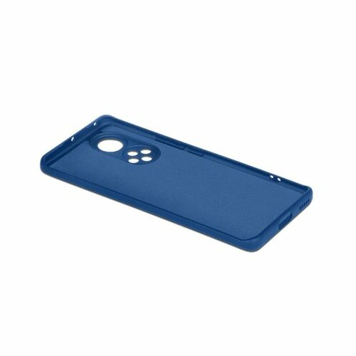 Накладка Huawei Honor 50/Nova 9 синий DF Silicone Case без лого - 3