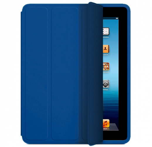 Чехол-книжка Apple iPad Mini 2/3 синий горизонтальный Smart Case без лого