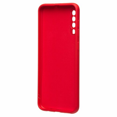 Накладка Samsung A30s/A50/A50s красный Silicone Case Full без лого - 3