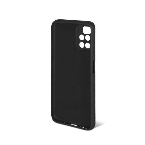 Накладка Xiaomi Redmi 10 черный DF Silicone Case без лого