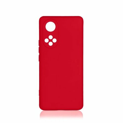 Накладка Huawei Honor 50/Nova 9 красный DF Silicone Case без лого