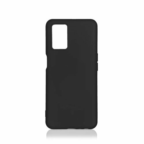 Накладка Oppo A54 4G черный DF Silicone Case без лого - 4