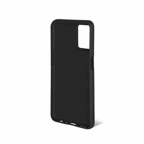 Накладка Oppo A54 4G черный DF Silicone Case без лого - 5