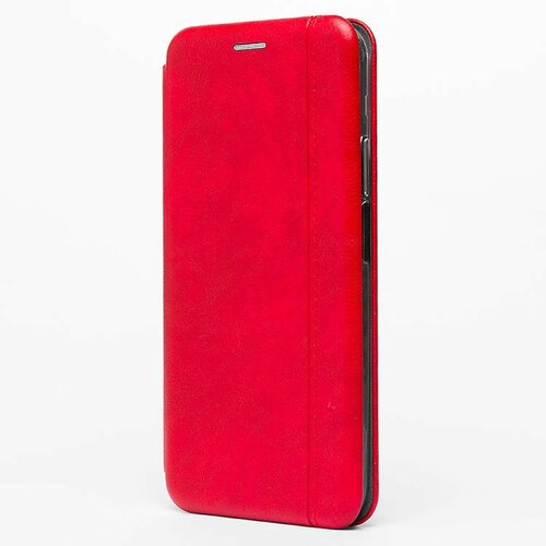 Чехол-книжка Xiaomi Redmi 9T красный горизонтальный Nice Case