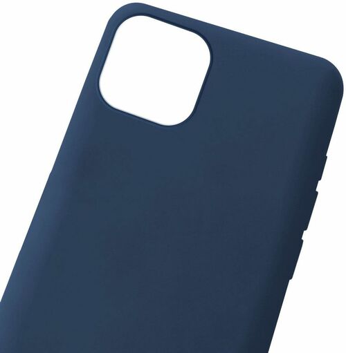 Накладка Samsung A22s темно-синий силикон Gresso Меридиан - 5