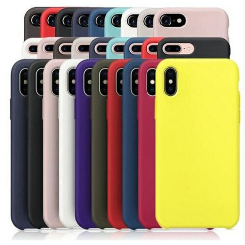 Накладка Apple iPhone 7/8/SE 2020 светло-фиолетовый Silicone Case без лого