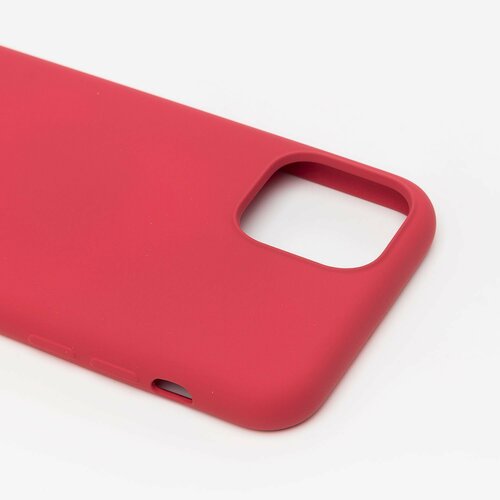 Накладка Apple iPhone 11 Pro бордовый Silicone Case Full без лого - 4