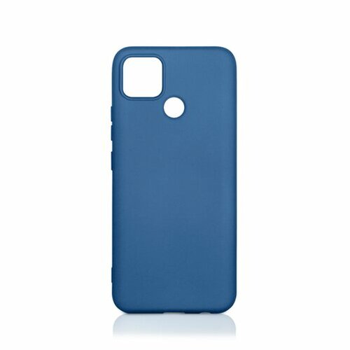 Накладка Realme C25/C25s синий DF Silicone Case без лого - 2