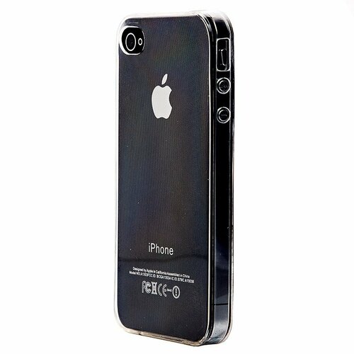 Накладка Apple iPhone 4 прозрачный силикон Activ - 2