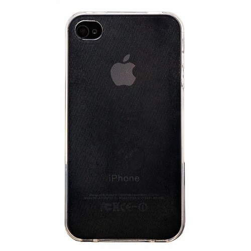 Накладка Apple iPhone 4 прозрачный силикон Activ