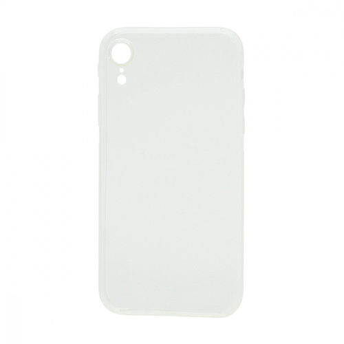 Накладка Apple iPhone XR прозрачный с защитой камеры силикон