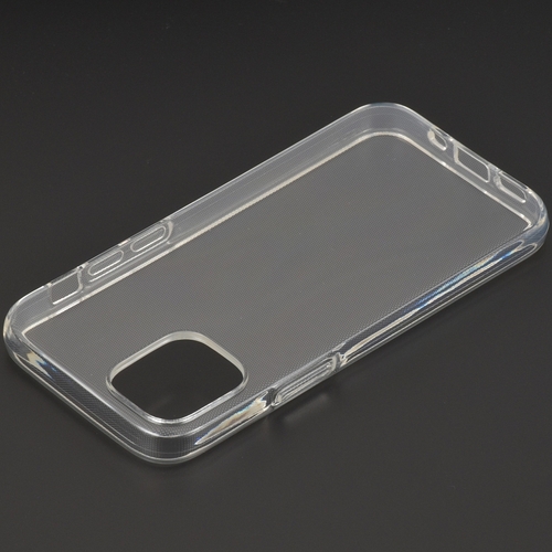 Накладка Apple iPhone 12 mini прозрачный 0.3-0.5мм силикон - 4