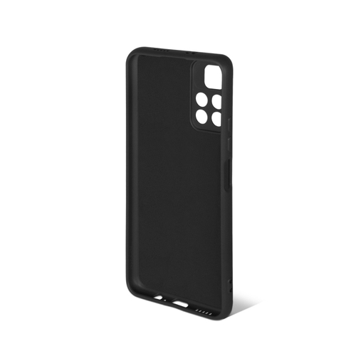 Накладка Xiaomi Poco M4 Pro 5G черный DF Silicone Case без лого - 3