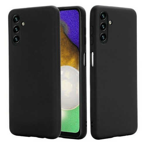 Накладка Samsung A04s/A13 5G черный Silicone Case Full без лого