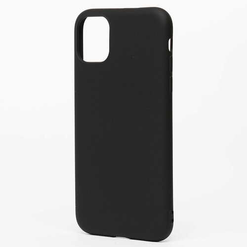 Накладка Apple iPhone 11 черный Vixion Silicone Case Full без лого - 2