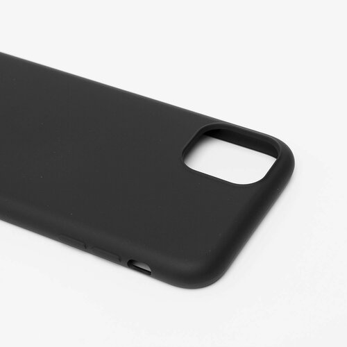 Накладка Apple iPhone 11 черный Vixion Silicone Case Full без лого - 4