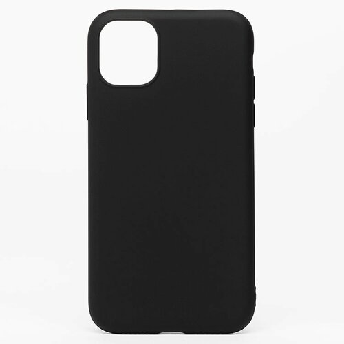 Накладка Apple iPhone 11 черный Vixion Silicone Case Full без лого