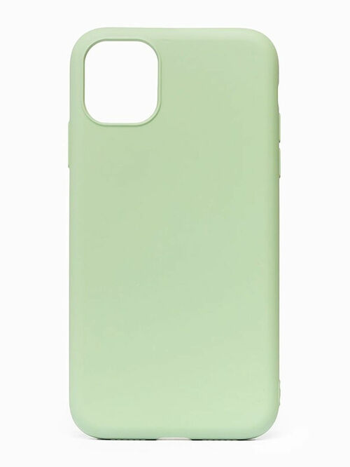 Накладка Samsung A03 зеленый матовый 1мм силикон LuxCase