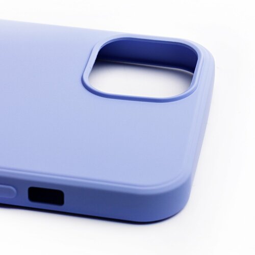 Накладка Apple iPhone 13 mini сиреневый Silicone Case Full без лого - 3