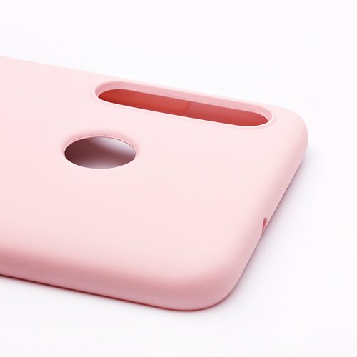 Накладка Huawei Honor 10 Lite/P Smart 2019 светло-розовый Silicone Case Full без лого - 3