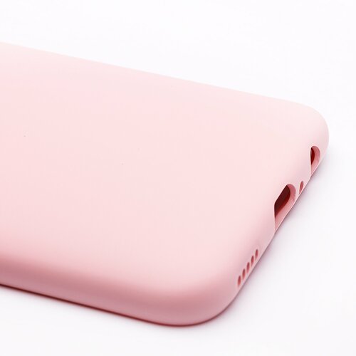 Накладка Huawei Honor 10 Lite/P Smart 2019 светло-розовый Silicone Case Full без лого - 4