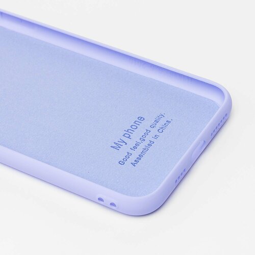 Накладка Apple iPhone 11 Pro сиреневый Silicone Case Full без лого - 4