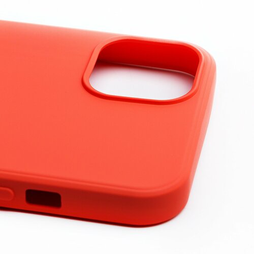 Накладка Apple iPhone 13 mini коралловый Silicone Case Full без лого - 3