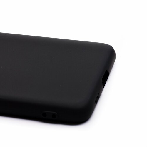 Накладка Samsung S21 FE черный с защитой камеры Silicone Case Full без лого - 2