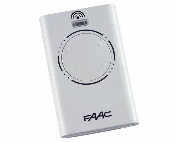 Пульт дистанционного управления для ворот и шлагбаумов FAAC XT4 868 SLH LR 4 кнопки белый 868 Mhz