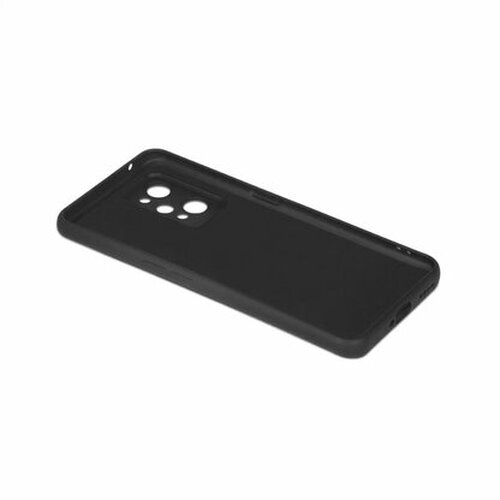 Накладка Realme GT Neo 2 черный DF Silicone Case без лого - 4