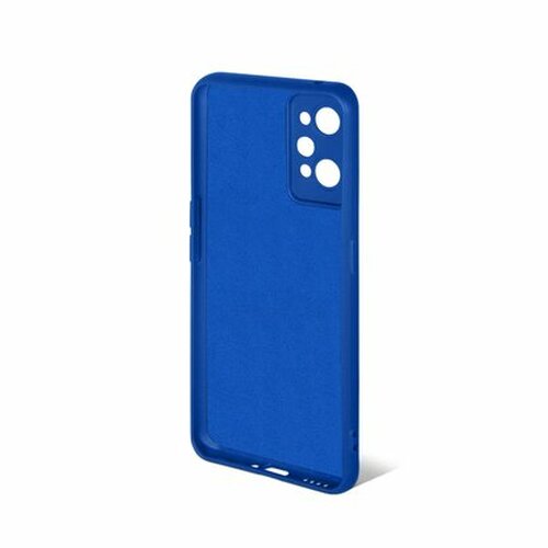 Накладка Realme GT Neo 2 синий DF Silicone Case без лого - 3