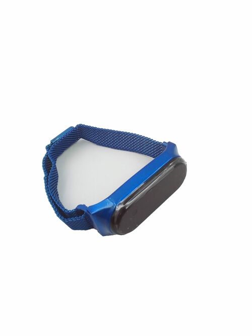 Наручные часы электронные LED Watch Fit M синий миланский браслет