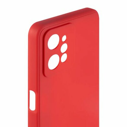 Накладка Realme C31 красный силикон RedLine Ultimate - 4