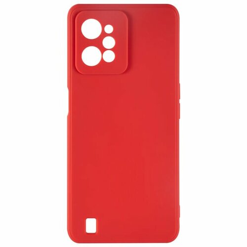 Накладка Realme C31 красный силикон RedLine Ultimate