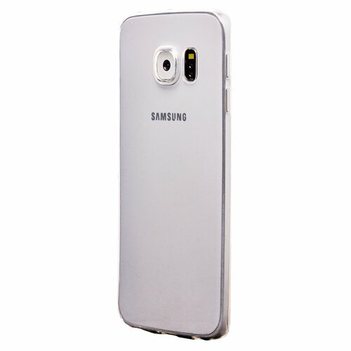 Накладка Samsung S6 Edge прозрачный силикон Activ - 2