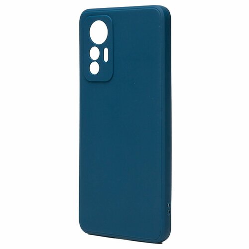 Накладка Xiaomi 12 Lite синий Silicone Case Full без лого - 2