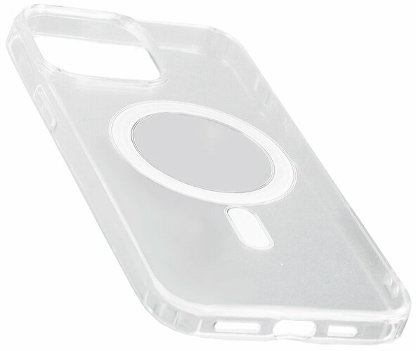 Накладка Apple iPhone 13 Pro Max прозрачный силикон LuxCase MagSafe - 3