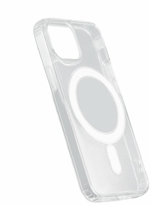 Накладка Apple iPhone 13 Pro прозрачный силикон LuxCase MagSafe - 3