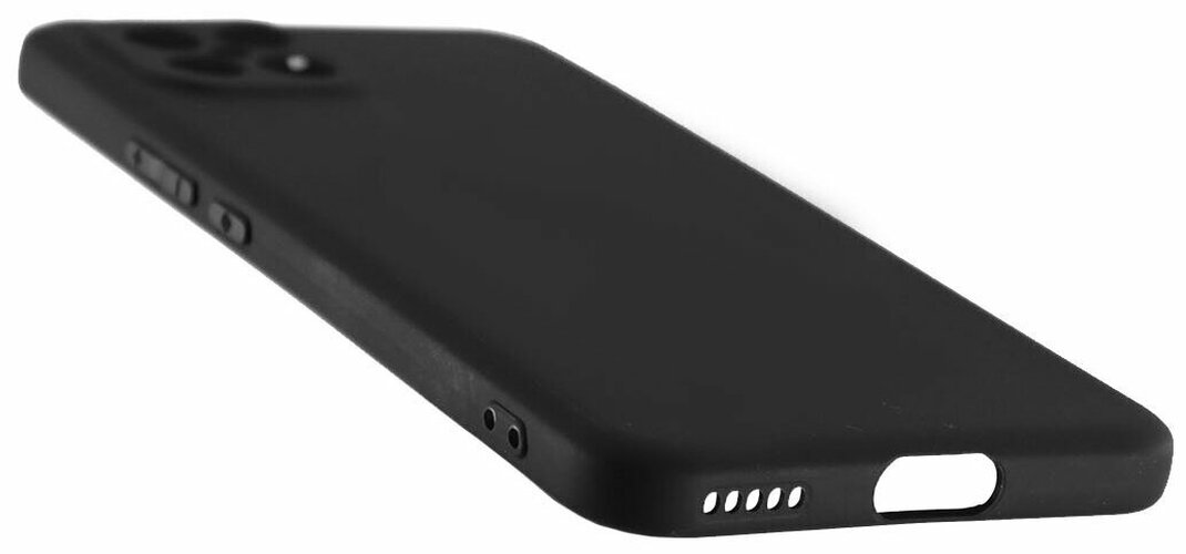 Накладка Huawei Nova 8 SE черный матовый 1мм силикон LuxCase - 3
