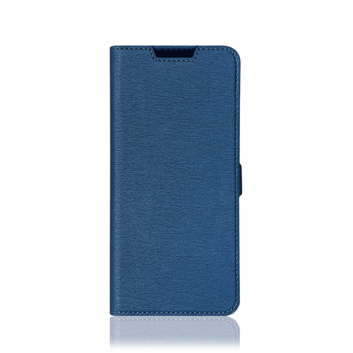 Чехол-книжка Xiaomi 12/12X синий горизонтальный DF - 2