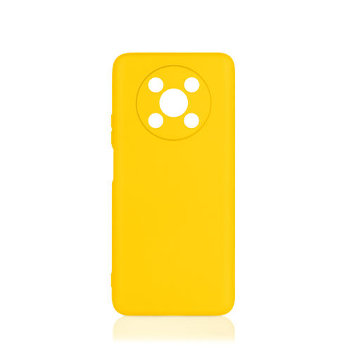 Накладка Huawei Nova Y90 желтый матовый силикон DF