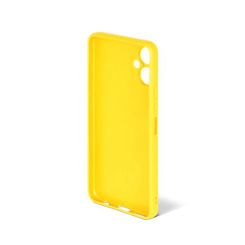 Накладка Tecno Spark 9 Pro желтый матовый силикон DF - 2