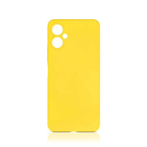 Накладка Tecno Spark 9 Pro желтый матовый силикон DF