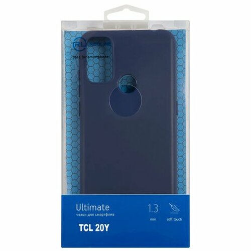 Накладка TCL 20 Y синий силикон RedLine Ultimate
