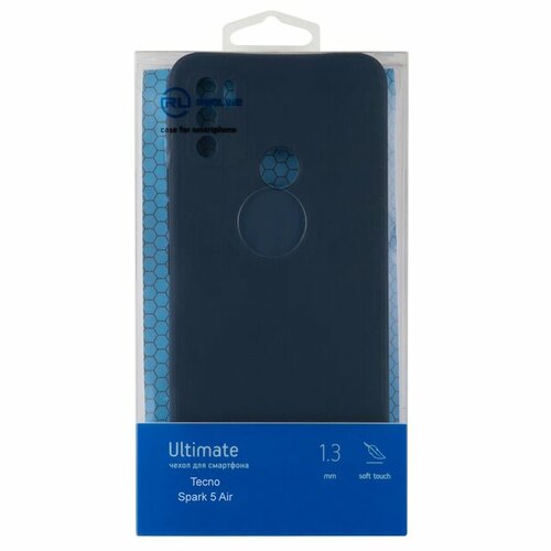 Накладка Tecno Spark 5 Air синий силикон RedLine Ultimate